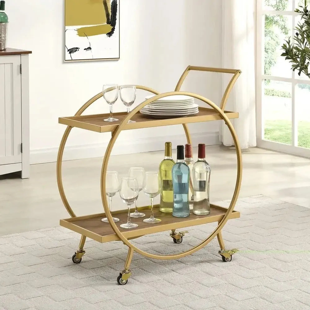 Circular Designer Metal Side Table